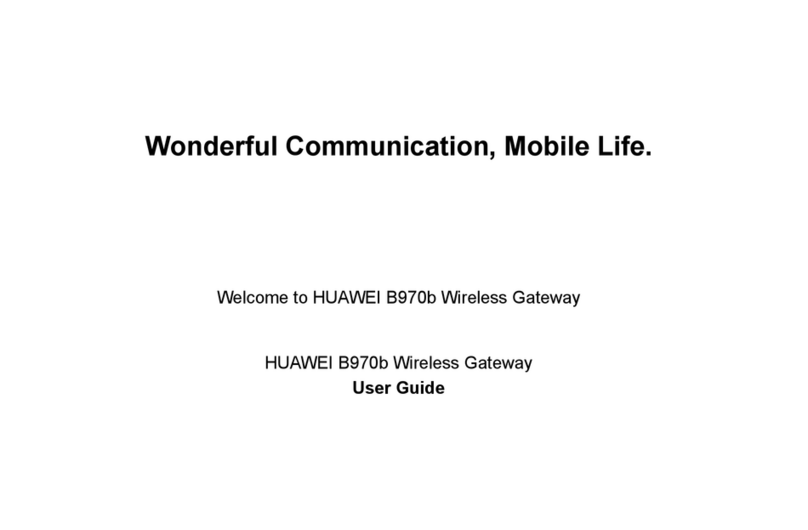 Huawei B970b User manual