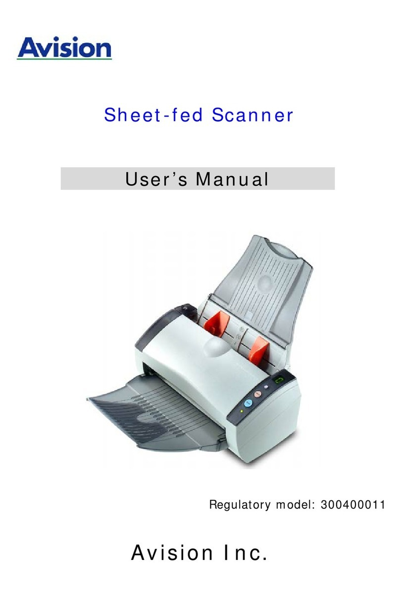 Avision 300400011 User manual