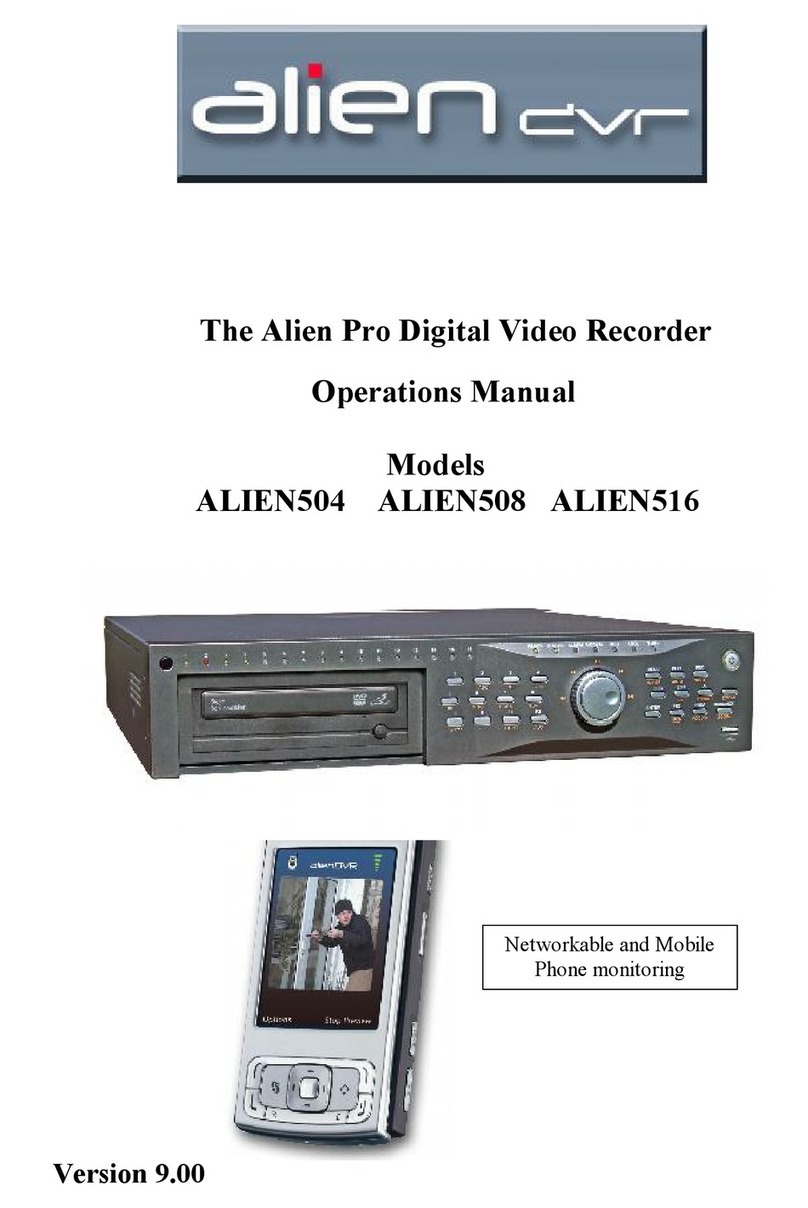 The Alien Pro ALIEN504 User manual