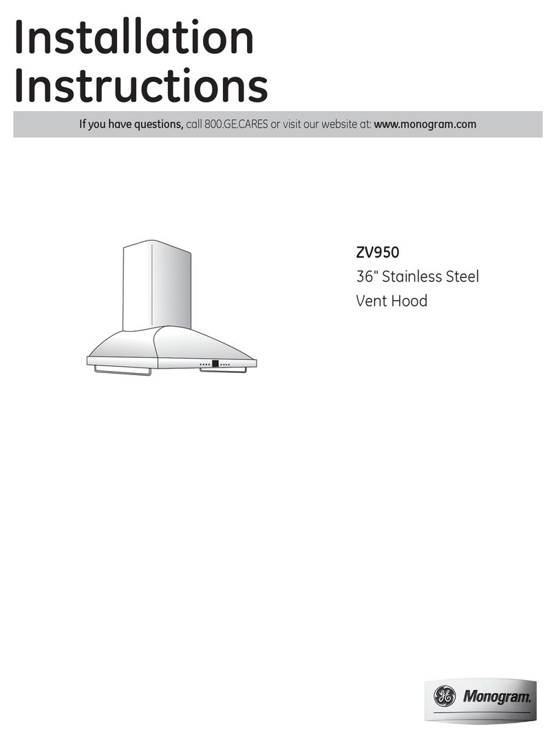 GE Monogram ZV950 User manual