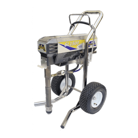 AIRLESSCO SL1500 Service & operation manual