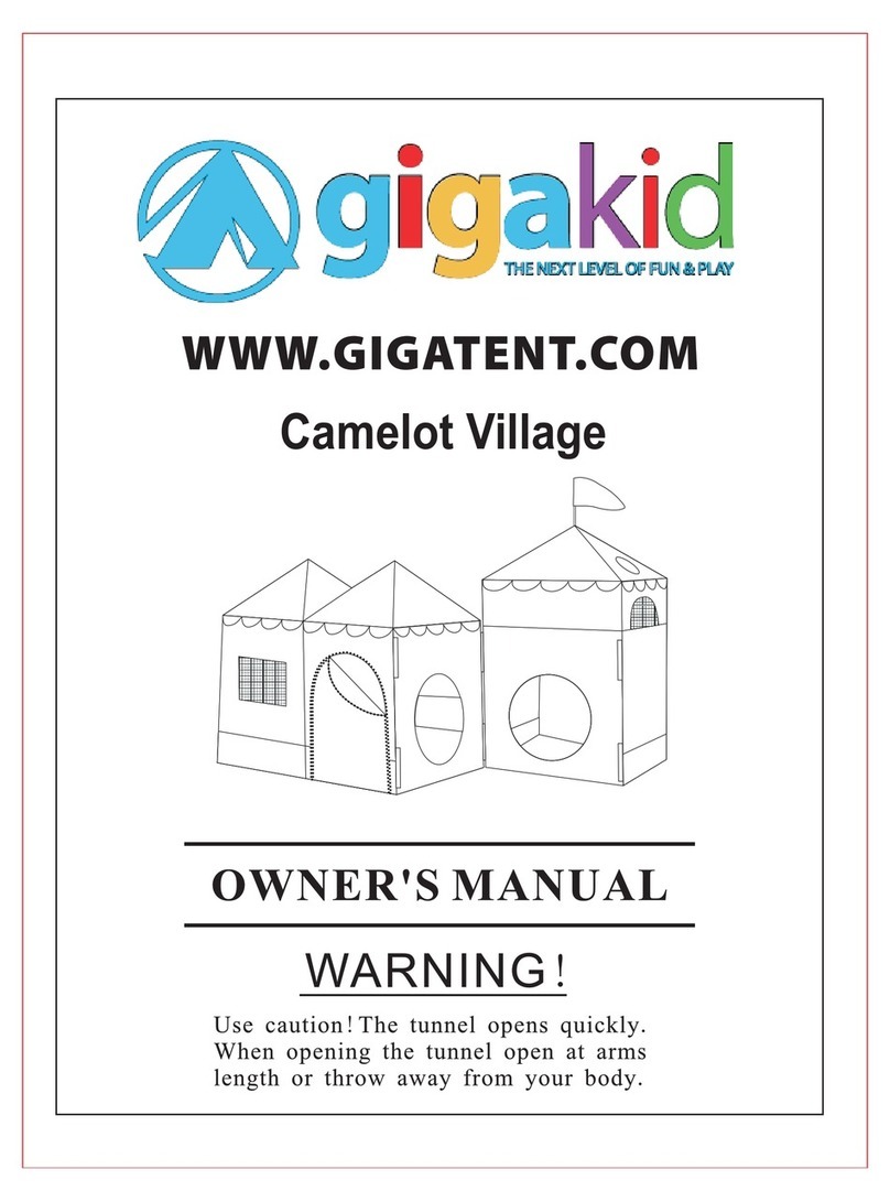 Gigakid Camelot Village owner's manual