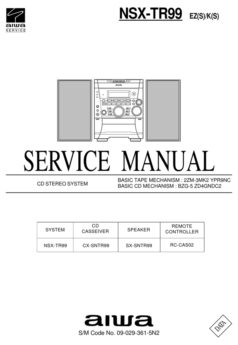 Aiwa NSX-TR99 User manual