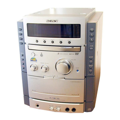 Sony HCD-NXM2D User manual