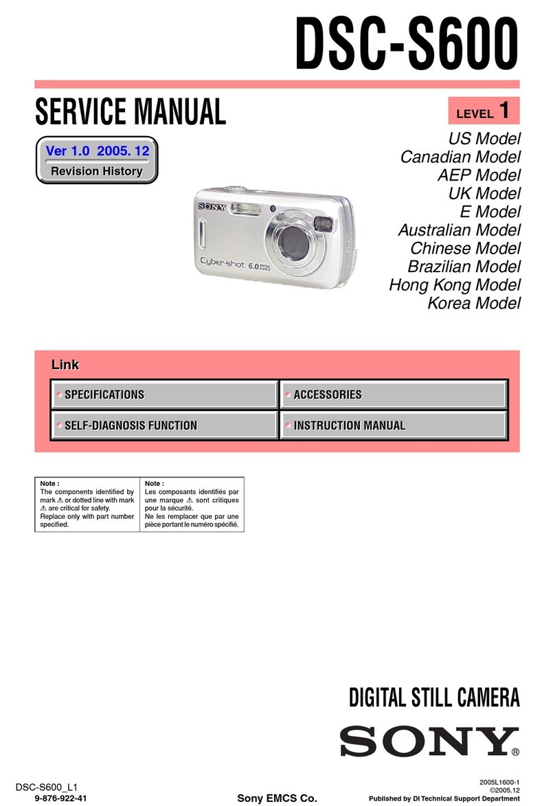 Sony Cyber-shot DSC-S600 User manual