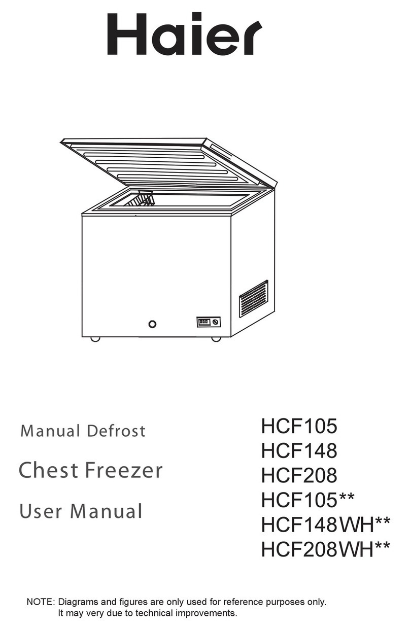Haier HCF208 User manual