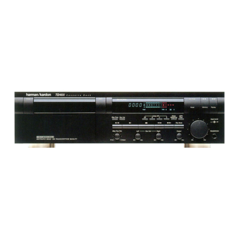 Harman Kardon TD4600 Technical manual