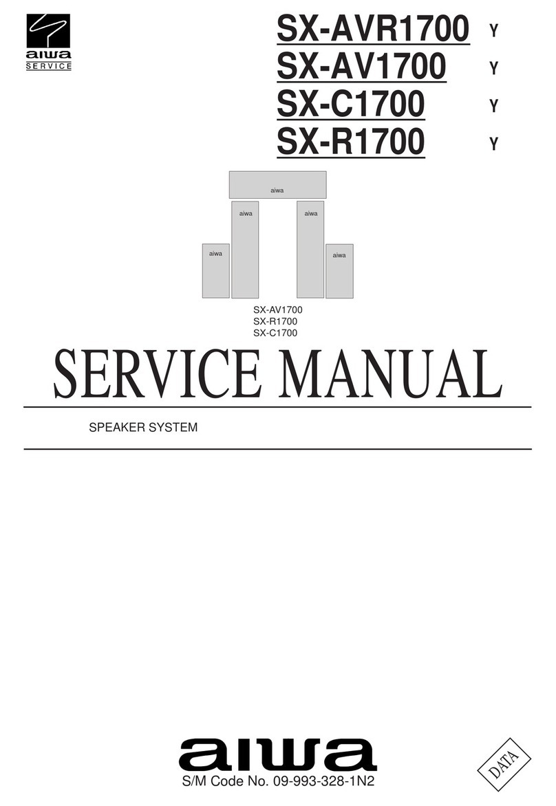 Aiwa LCX-K170 User manual