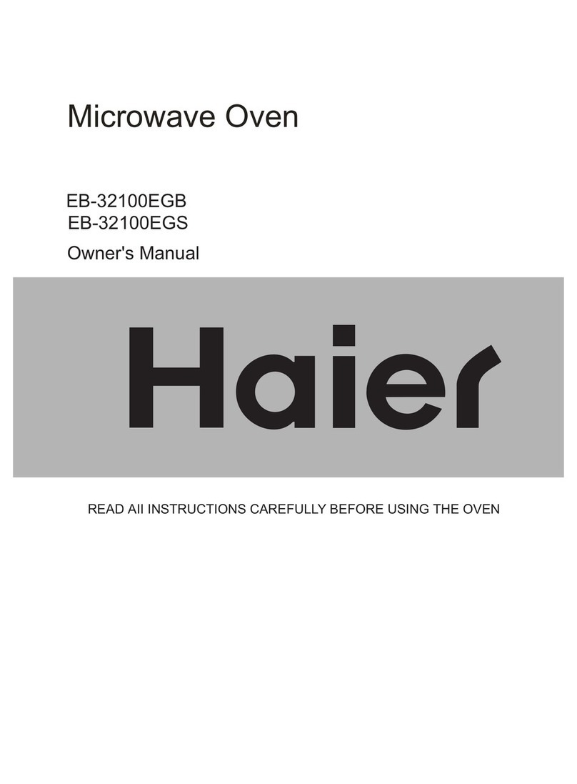 Haier EB-32100EGB owner's manual