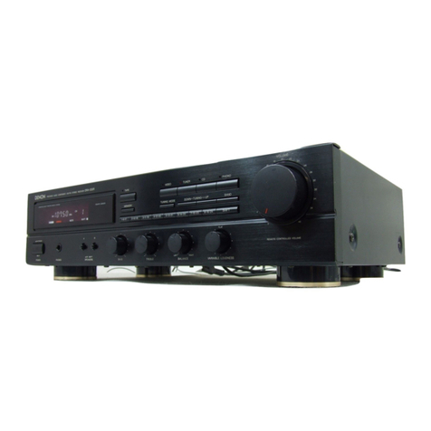 Denon DRA-435R User manual Denon DRA-435R User manual