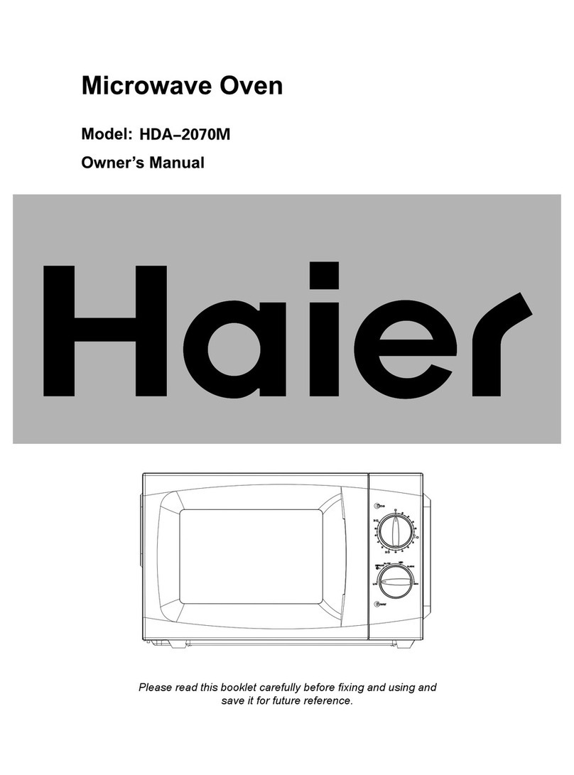 Haier HDA-2070M User manual