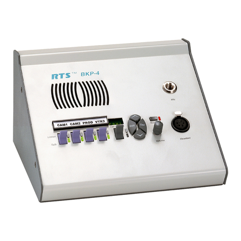 RTS TKP-4 User manual
