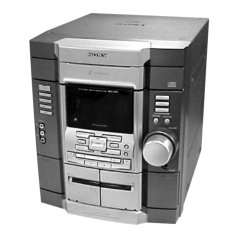 Sony HCD-GX20 Service manual