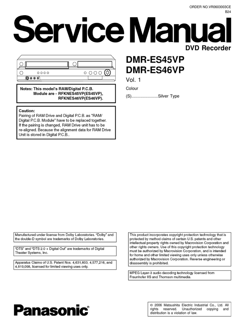 Panasonic DMR-ES45VP User manual