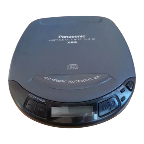 Panasonic SL-S112 User manual