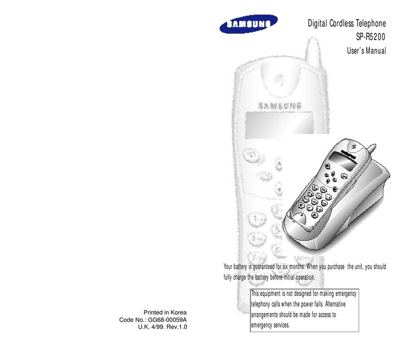 Samsung SP-R5200 User manual
