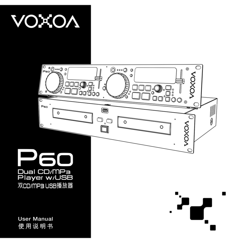 Voxoa P60 user manual