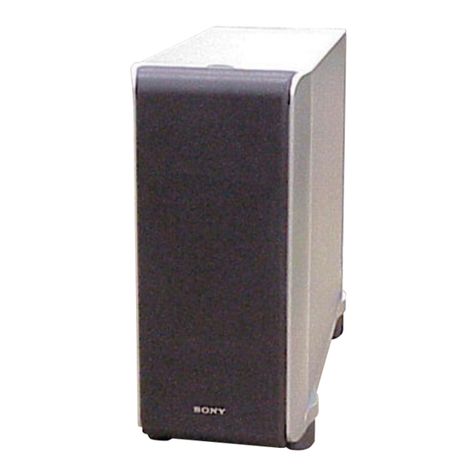 Sony SA-WMS356 User manual