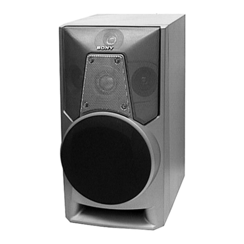 Sony SS-V5500 Service manual