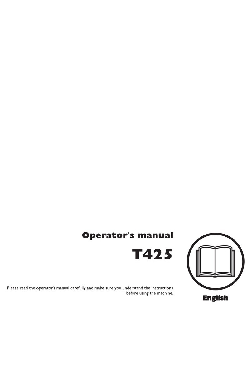 Husqvarna T425 User manual