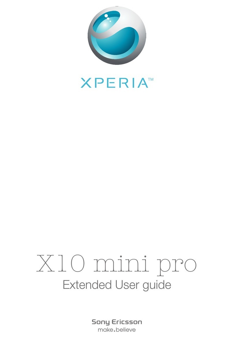 Sony Ericsson X10 mini pro Extended user guide
