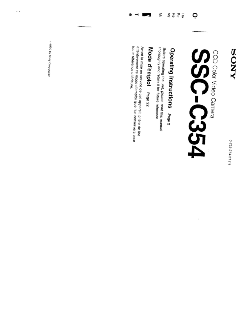 Sony SSC-C354 User manual