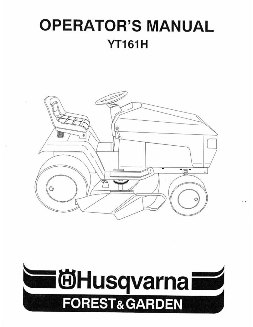 Husqvarna YT161H User manual