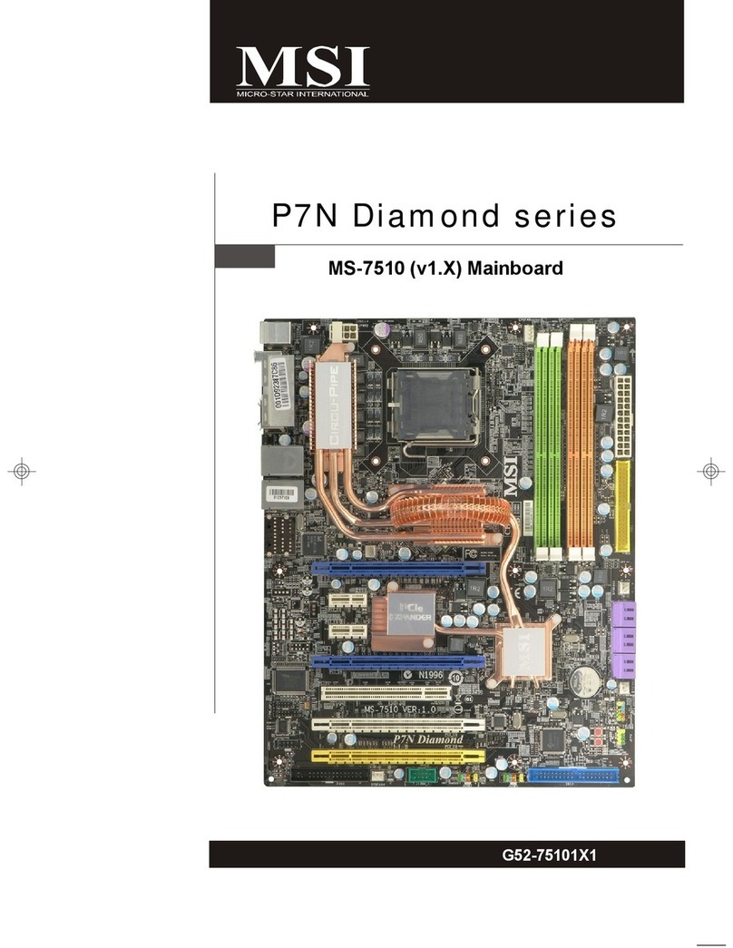 MSI P7N Diamond series MS-7510 user manual