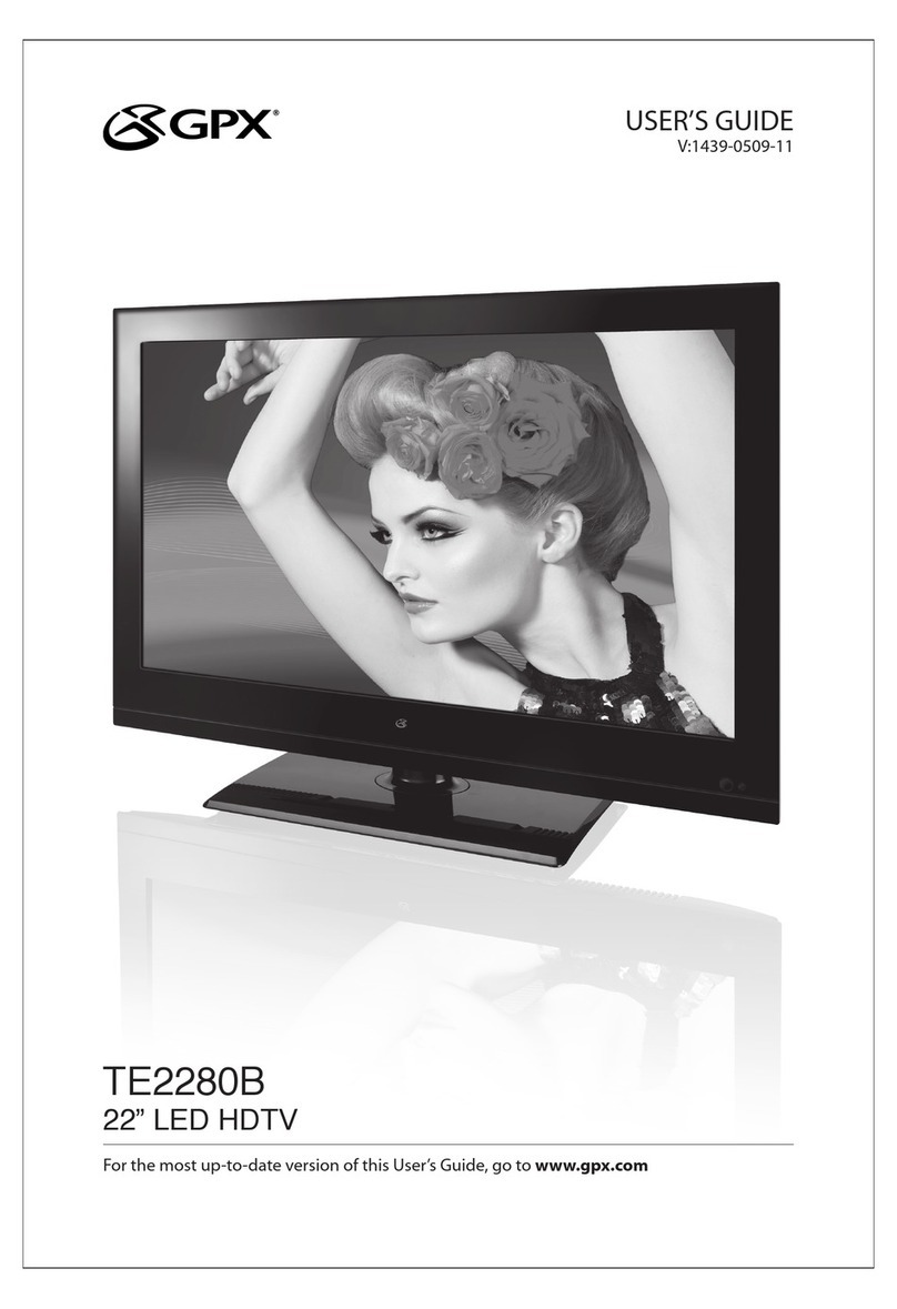 GPX TE2280B User manual