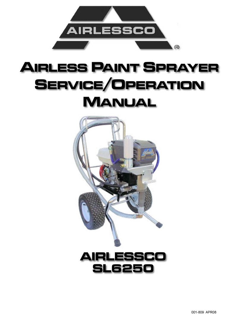 AIRLESSCO SL 6250 User manual