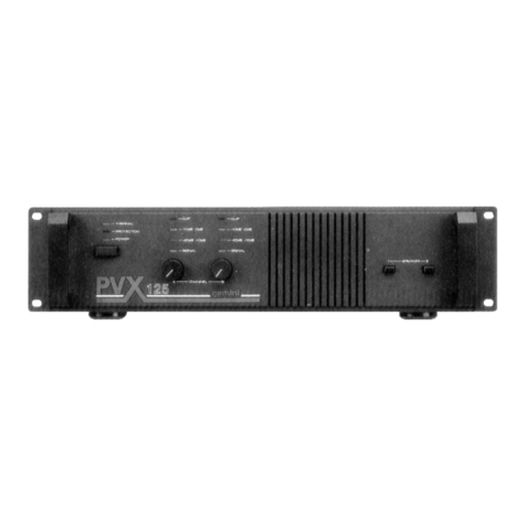 Gemini PVX-125 User manual