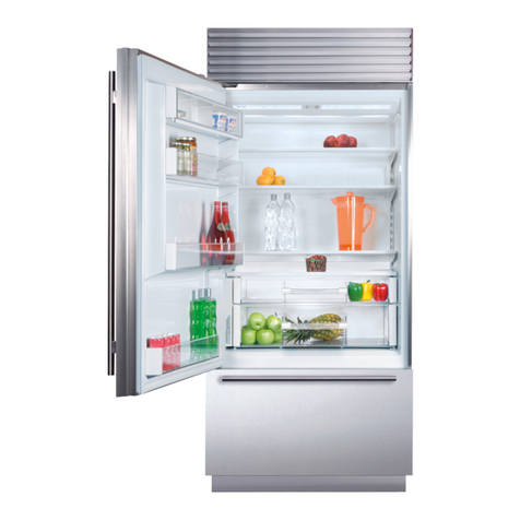 Sub-Zero BI-36U/S/TH User manual Sub-Zero BI-36U/S/TH User manual