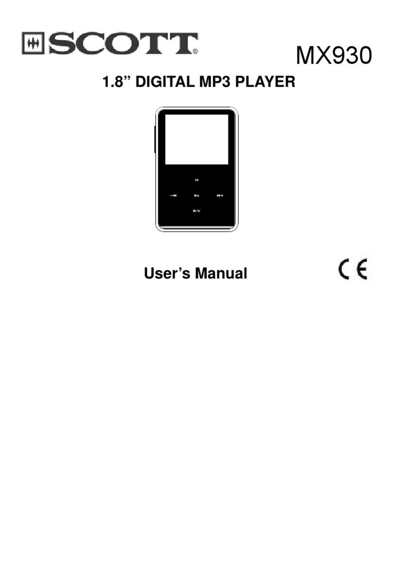 Scott MX930 user manual