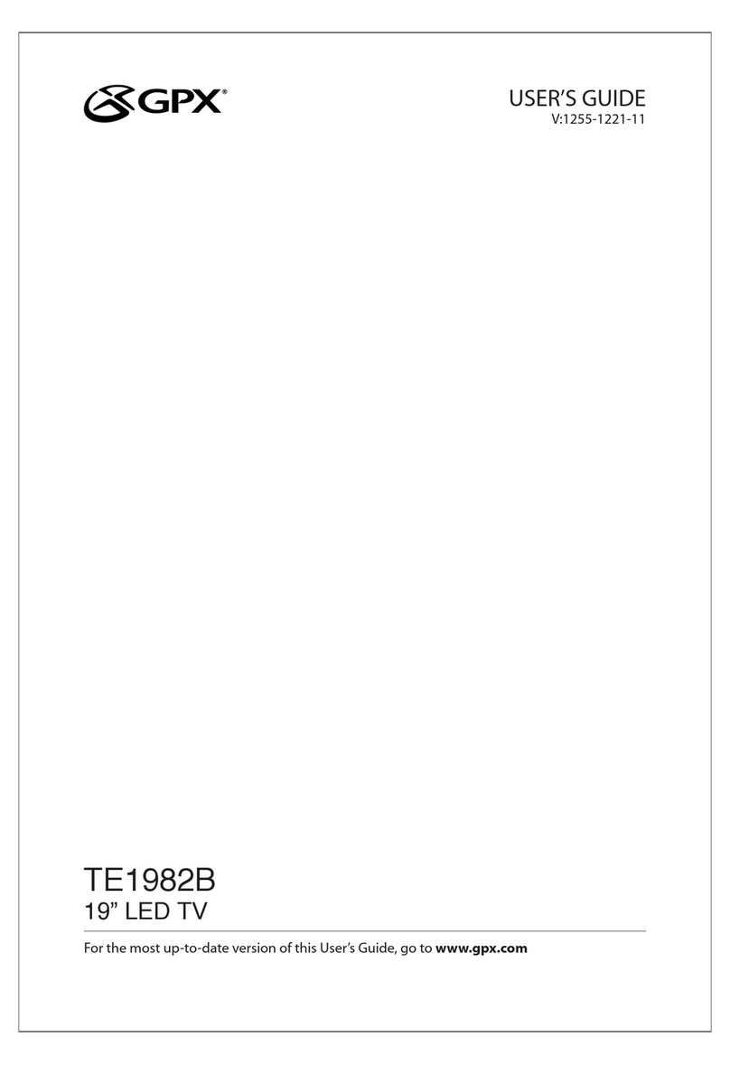 GPX TE1982B User manual