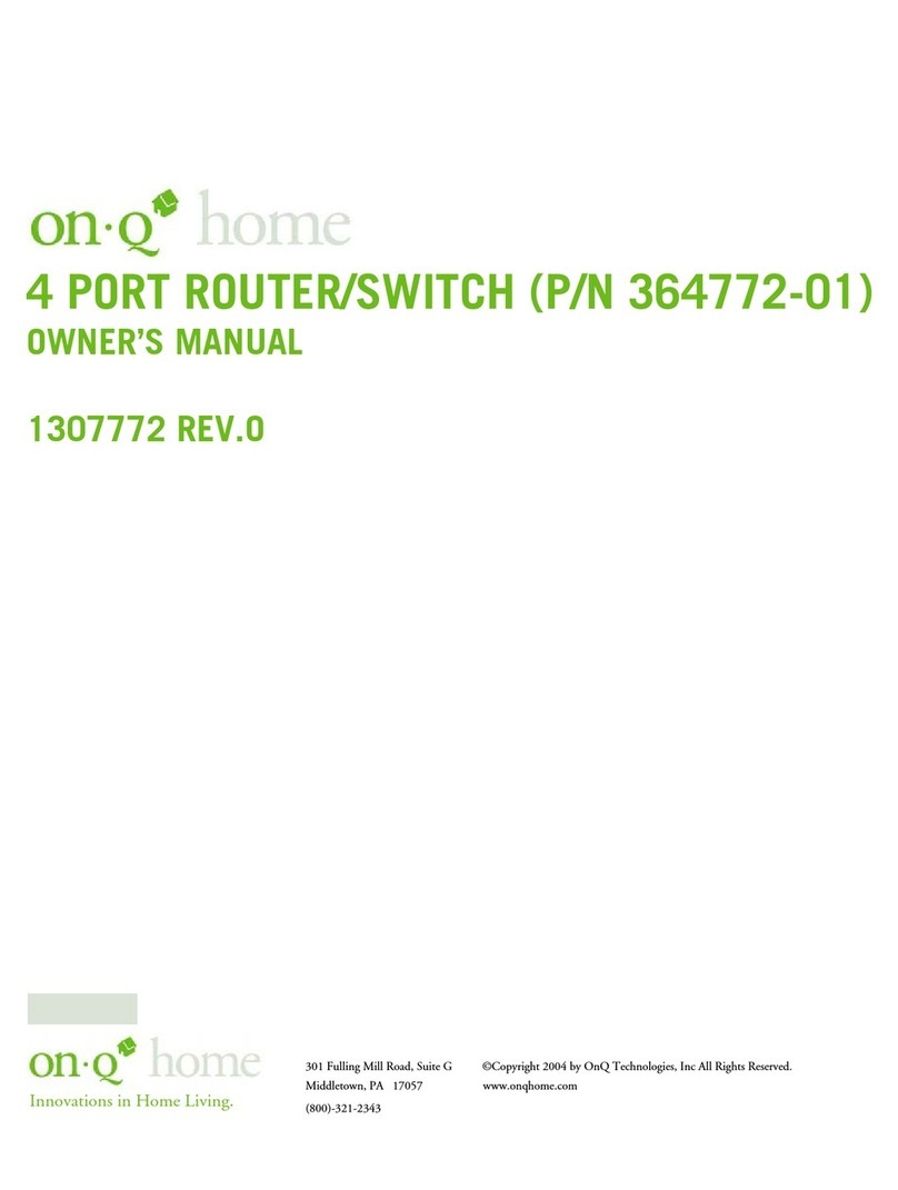 Onq 364772-01 User manual