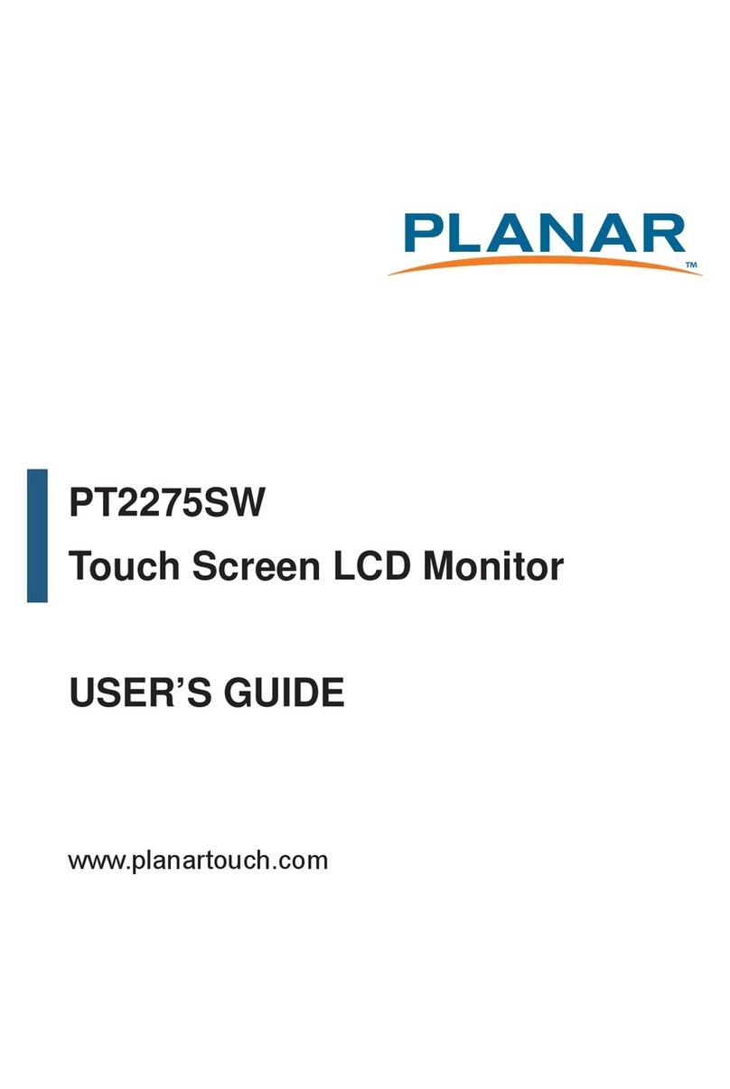 Planar PT2275SW User manual