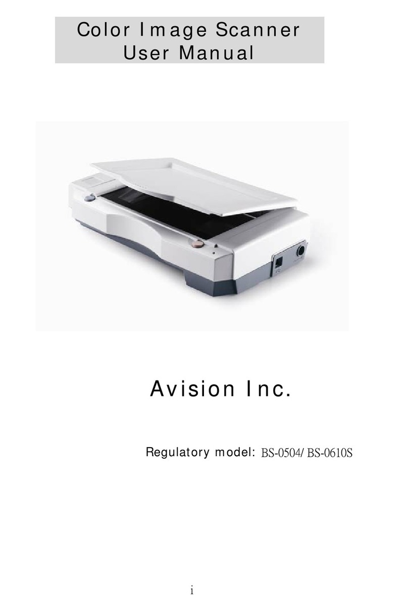 Avision BS-0504 User manual