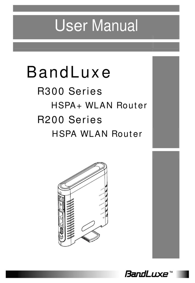 BandLuxe R300 Series user manual