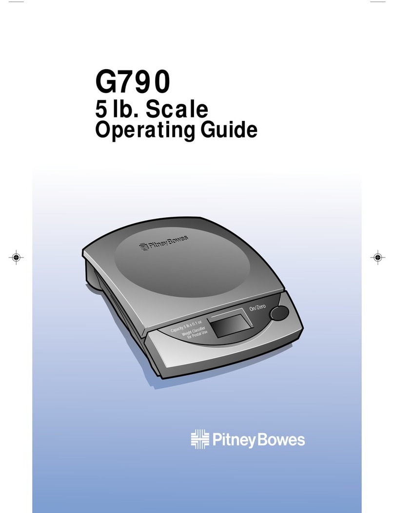 Pitney Bowes G790 operating guide