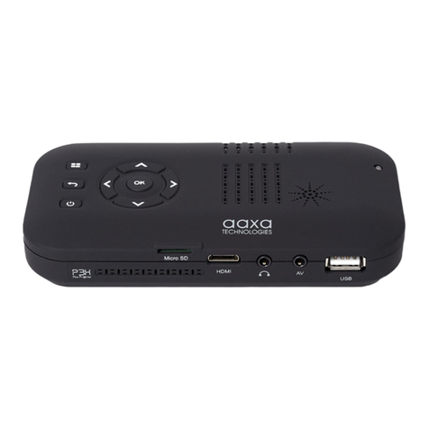 AAXA Technologies P3X User manual