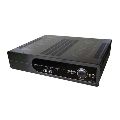 Roksan Audio Kandy K2 user manual