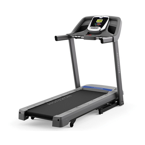 Horizon Fitness T101-04 User manual Horizon Fitness T101-04 User manual