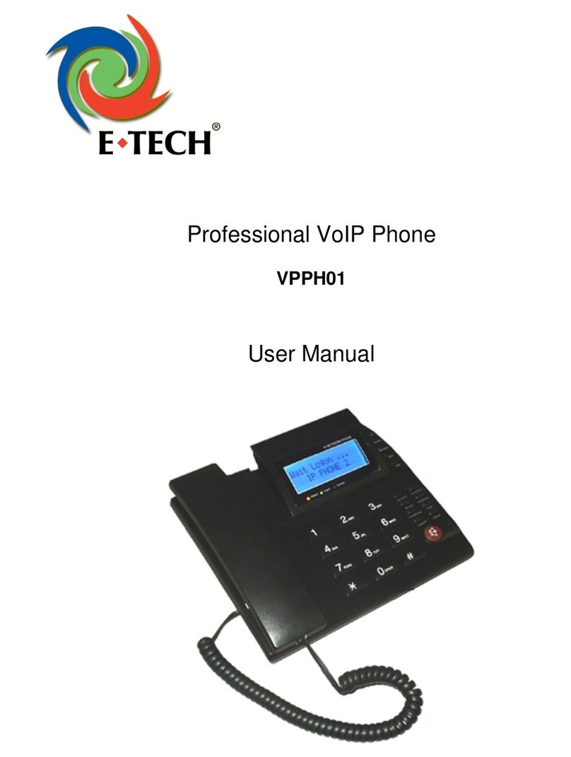 E-Tech VPPH01 user manual
