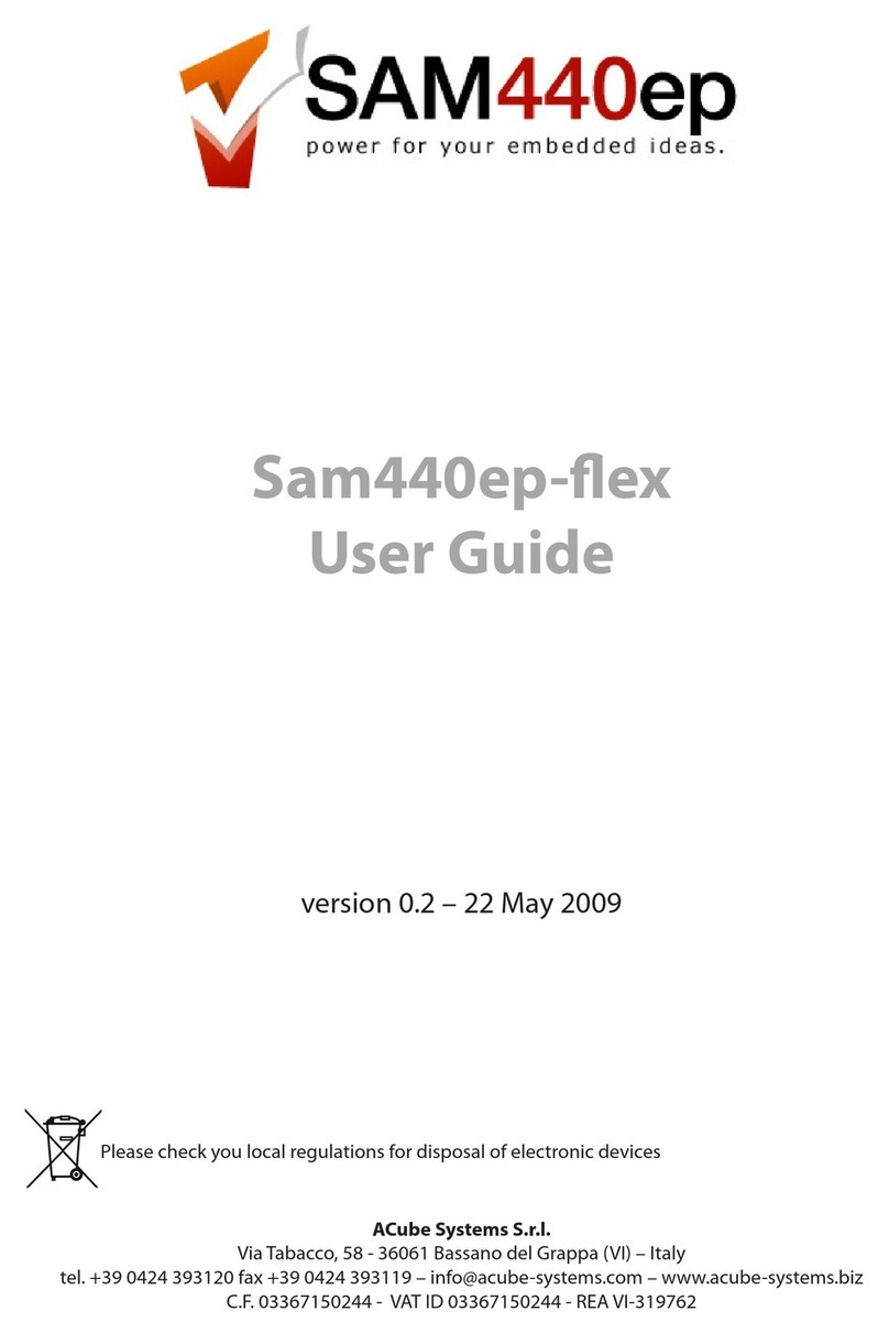 ACube Systems Sam440ep-flex user guide