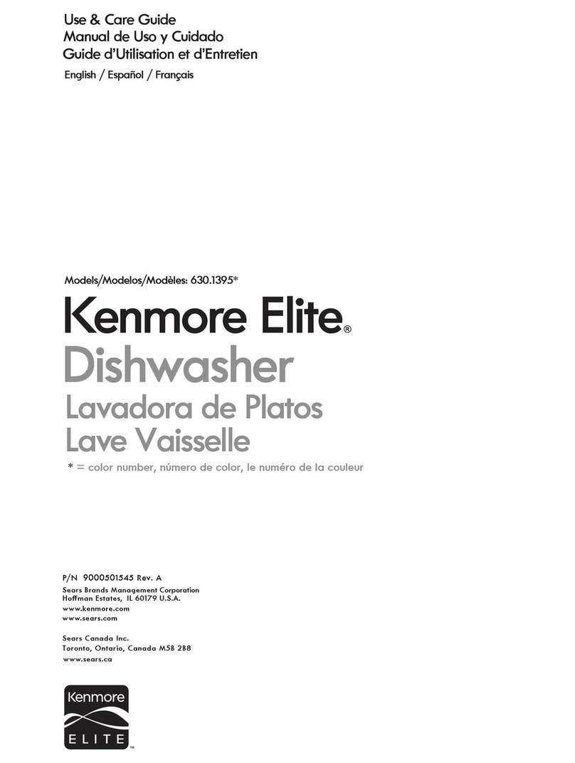 Kenmore 630.1395 User manual
