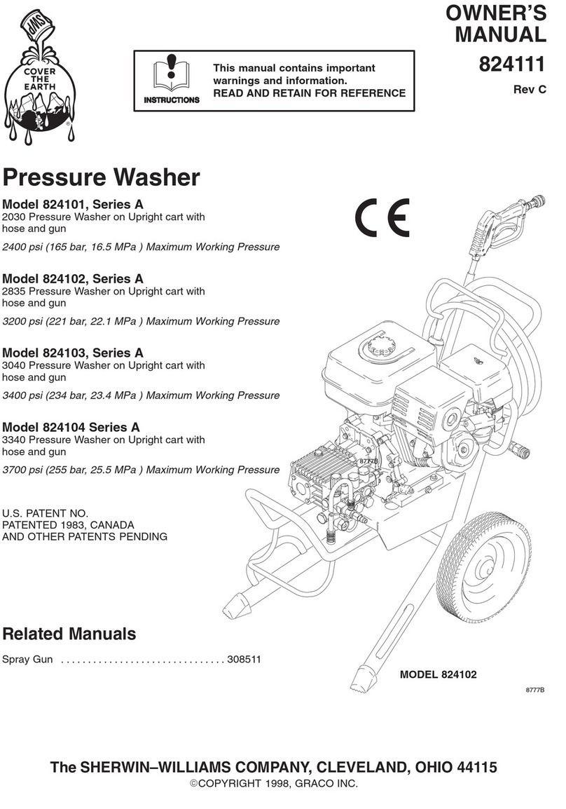 Sherwin-Williams 824101 owner's manual