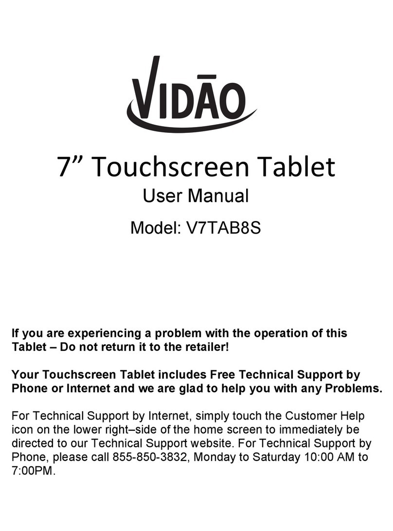 Vidao V7TAB8S user manual