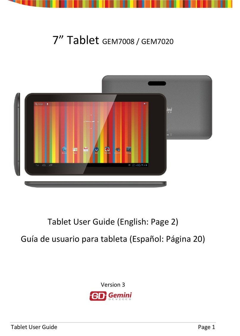 Gemini Devices GEM7008 User manual