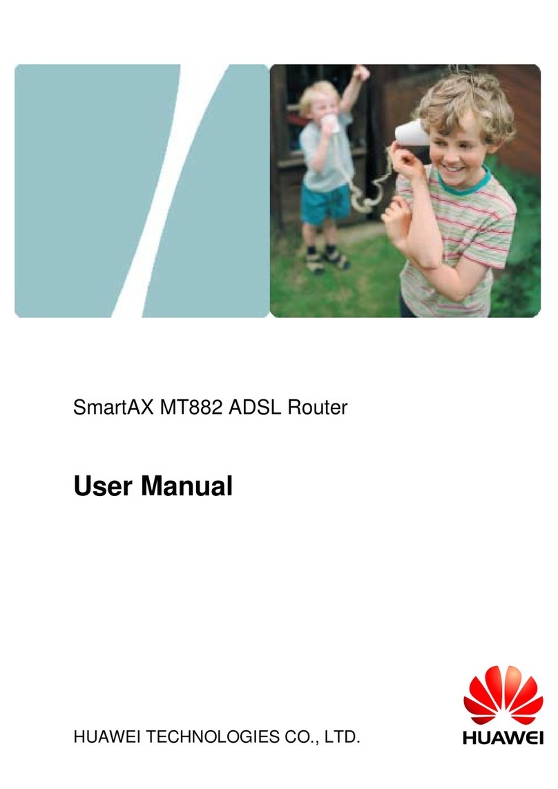 Huawei SmartAX MT882 User manual Huawei SmartAX MT882 User manual