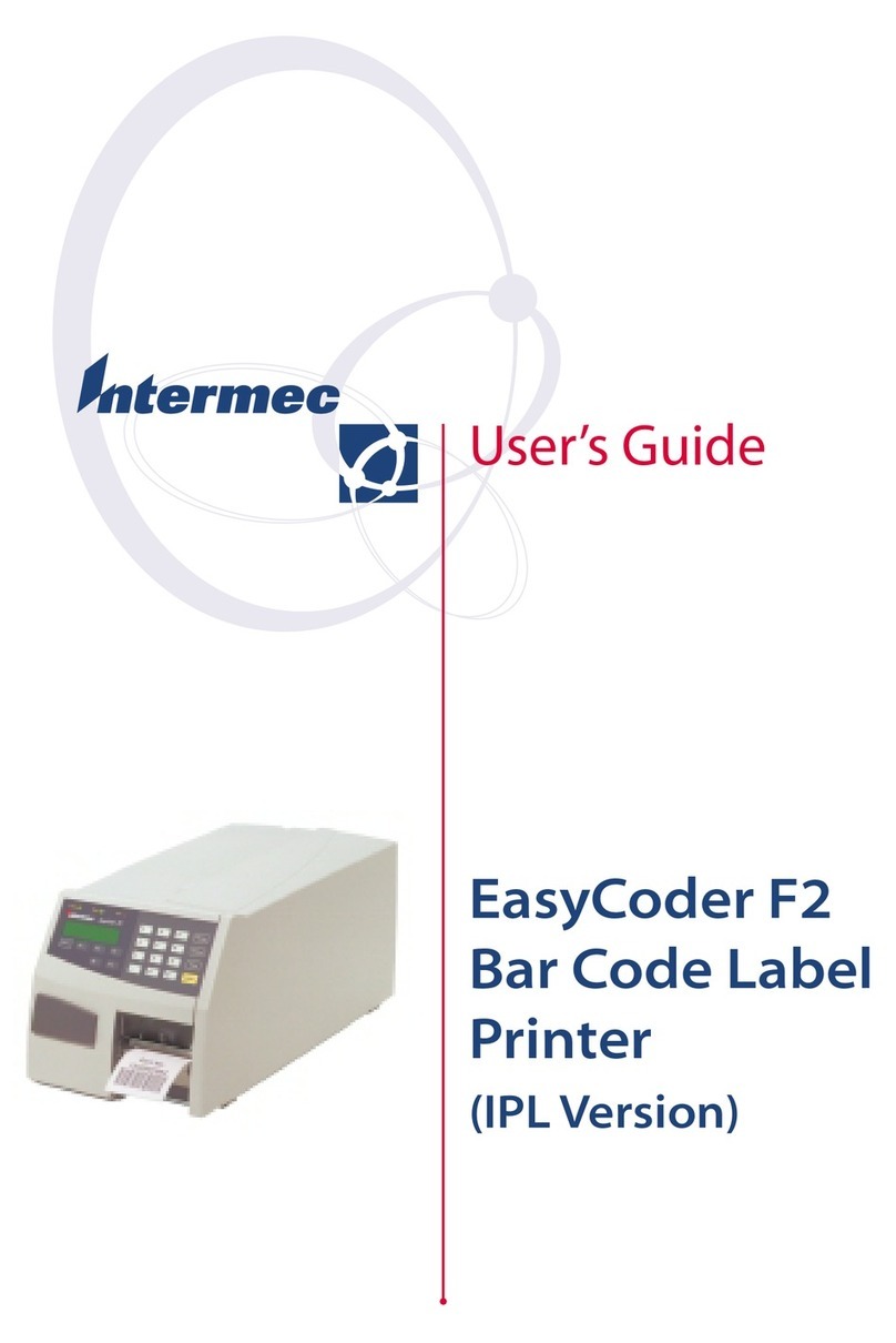 Intermec EasyCoder F2 user guide